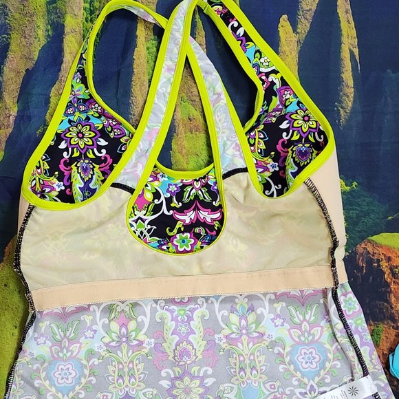 Athleta Tankini, Rashguard & Reversible Bikini Bottom Bundle sz L EXCELLENT - Picture 6 of 16